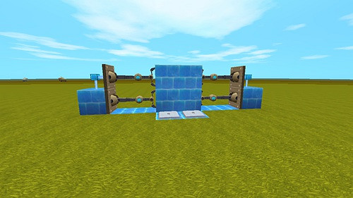 《迷你世界》簡易活塞門怎麽做 簡易活塞門製作方法