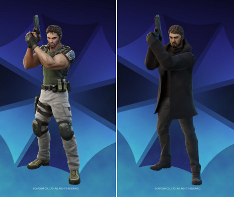 《要塞英雄》連動《惡靈古堡》克裏斯與吉爾參戰 《要塞英雄》連動《惡靈古堡》克裏斯與吉爾參戰