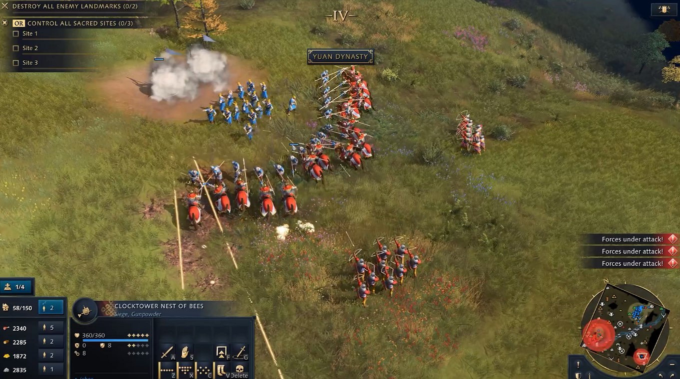 《世紀帝國4》中國文明介紹:有四個朝代 獨特火藥兵 《世紀帝國4》中國文明介紹:有四個朝代 獨特火藥兵