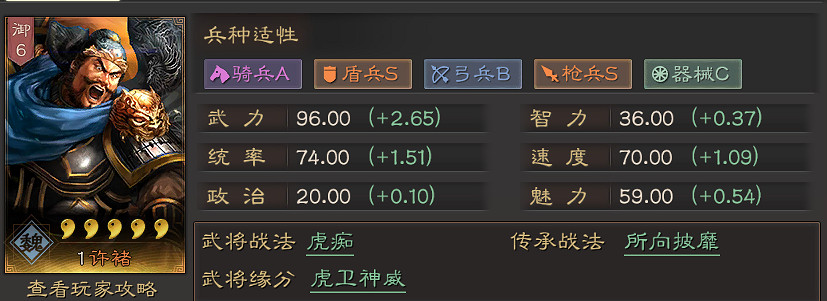 《三國志戰略版》許褚值得培養嗎 許褚戰法及陣容搭配推薦 《三國志戰略版》許褚值得培養嗎 許褚戰法及陣容搭配推薦