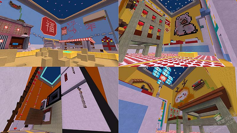《迷你世界》微賽事鬥魚新春建造賽結果圖賞 前5名作品一覽