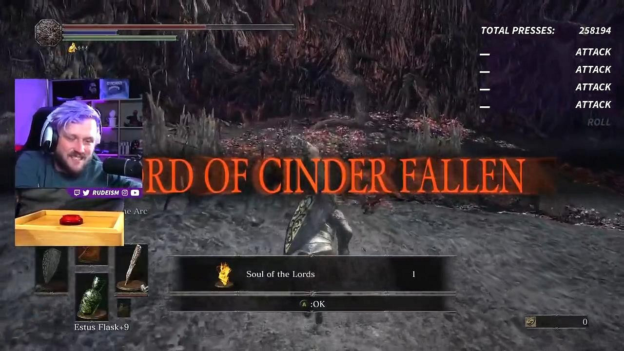 大神用摩斯電碼通關《黑魂3》 奇怪通關方式增加