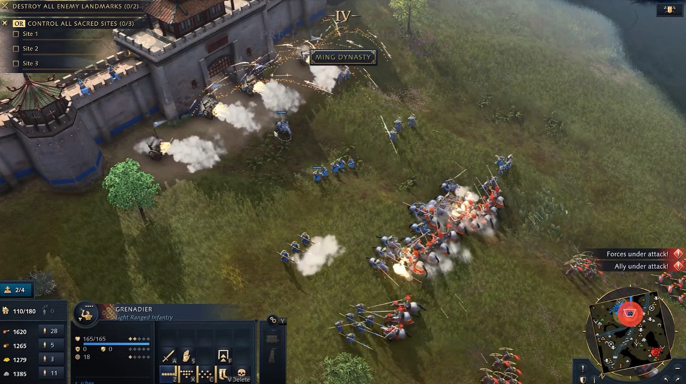 《世紀帝國4》中國文明介紹:有四個朝代 獨特火藥兵 《世紀帝國4》中國文明介紹:有四個朝代 獨特火藥兵