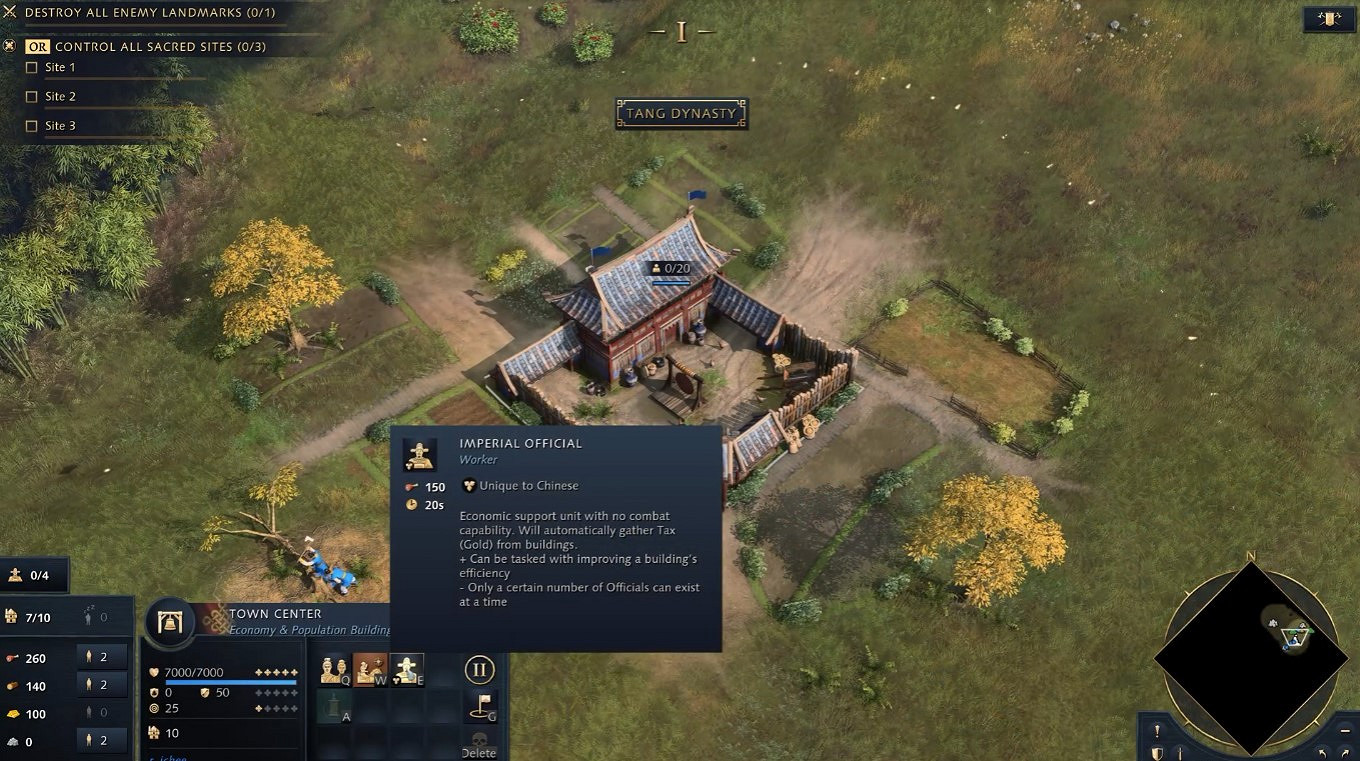 《世紀帝國4》中國文明介紹:有四個朝代 獨特火藥兵 《世紀帝國4》中國文明介紹:有四個朝代 獨特火藥兵