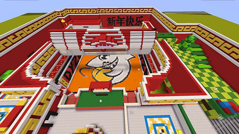 《迷你世界》微賽事鬥魚新春建造賽結果圖賞 前5名作品一覽