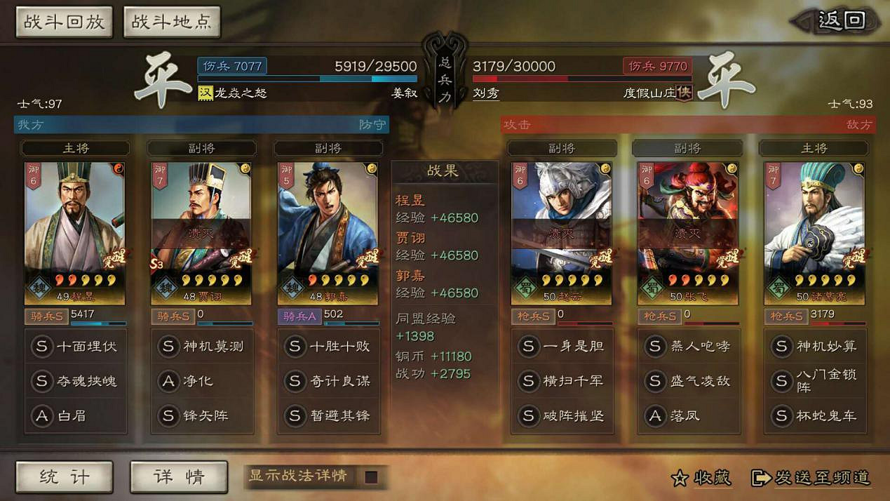 《三國志戰略版》五謀臣陣容搭配推薦 程昱賈詡郭嘉五謀陣容解析