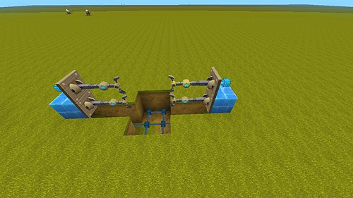 《迷你世界》簡易活塞門怎麽做 簡易活塞門製作方法