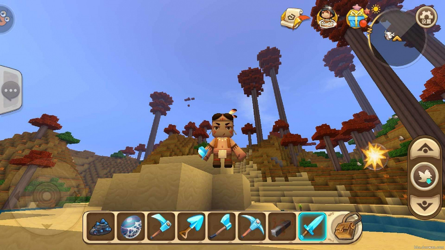 《迷你世界》紫熒石塊在哪裡 紫熒石塊獲得方法介紹