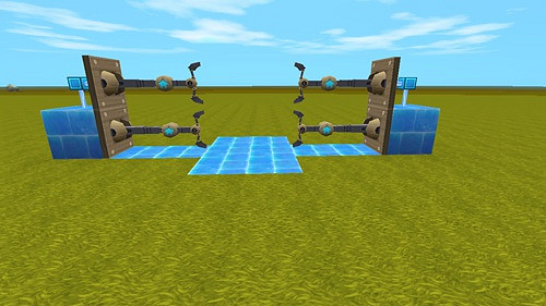 《迷你世界》簡易活塞門怎麽做 簡易活塞門製作方法