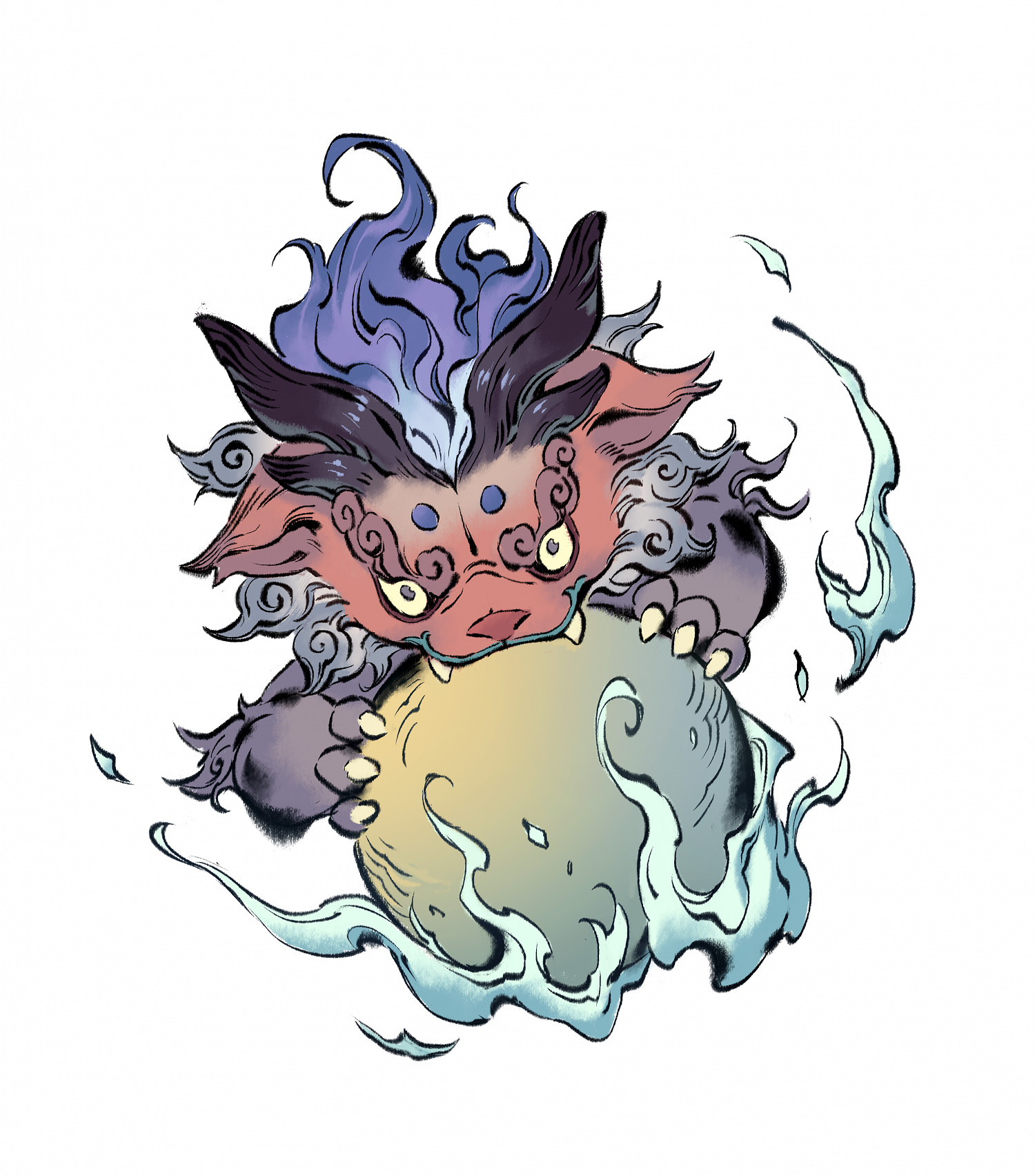 《一念逍遙》紫炎獅化形怎麽樣 紫炎獅化形立繪一覽