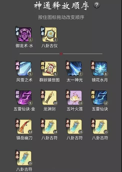 《一念逍遙》法修神通怎麽排 合體法修神通搭配推薦