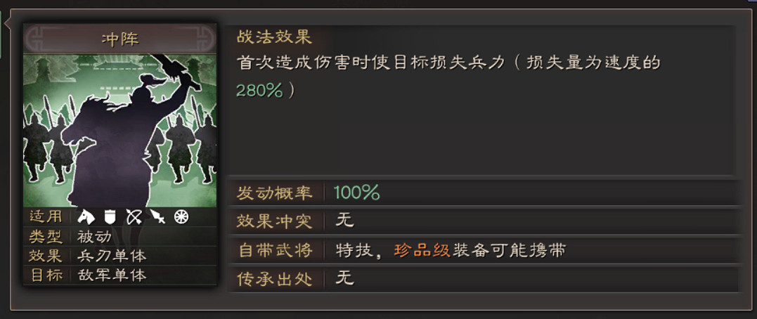 《三國志戰略版》馬匹特技屬性一覽 全馬匹特技簡評