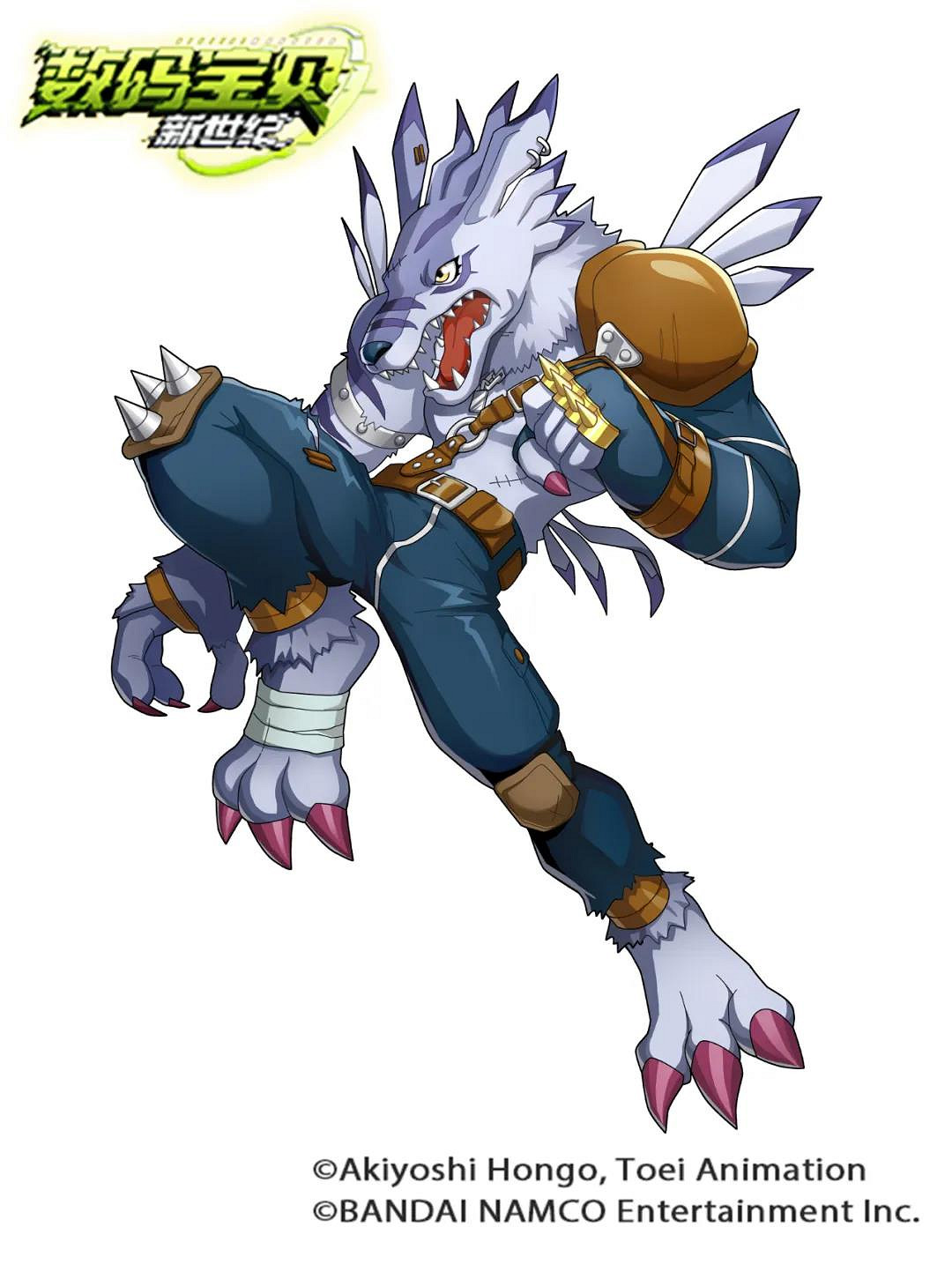 《數碼寶貝新世紀》狼人加魯魯獸怎麽樣 狼人加魯魯進化體系技能介紹