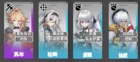 《雲圖計劃》角色排行推薦 公測節奏榜 《雲圖計劃》角色排行推薦 公測節奏榜