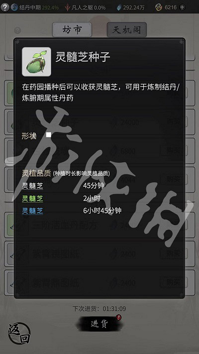 《一念逍遙》坊市買什麽 坊市購買物品推薦