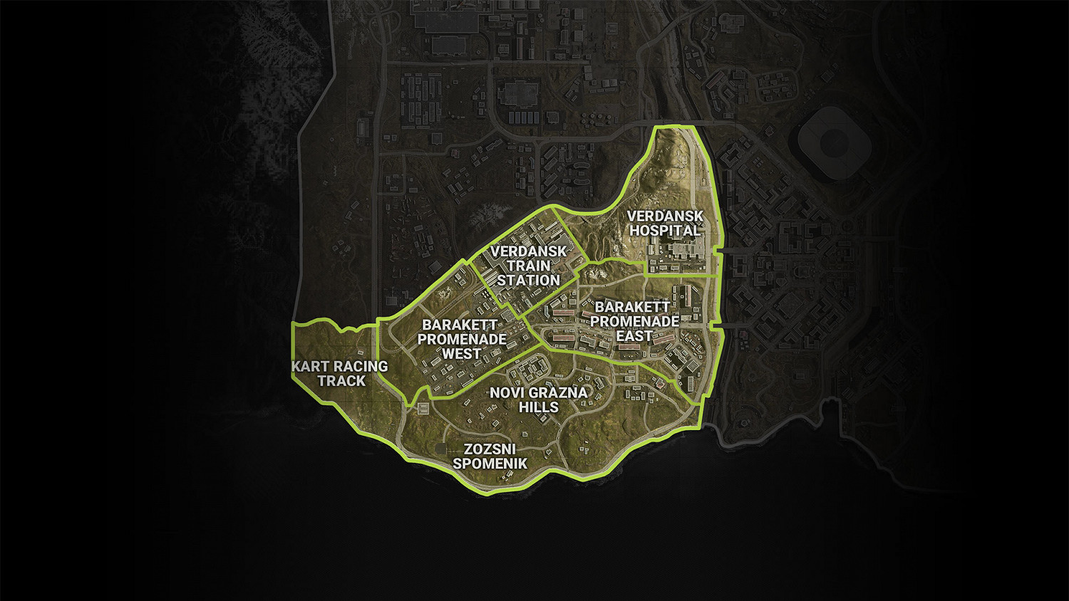 《決勝時刻16大逃殺》韋爾丹斯克西南地區地圖分享 韋爾丹斯克西南部地圖介紹 《決勝時刻16大逃殺》韋爾丹斯克西南地區地圖分享 韋爾丹斯克西南部地圖介紹