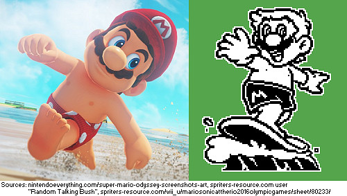 角度刁鑽 網友吐槽任天堂瑪利歐新圖未露點 角度刁鑽 網友吐槽任天堂瑪利歐新圖未露點