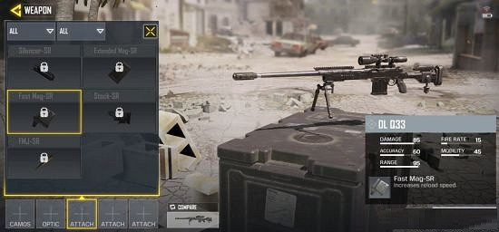 《決勝時刻：Mobile》狙擊槍配件搭配推薦 狙擊槍配件怎麽搭配