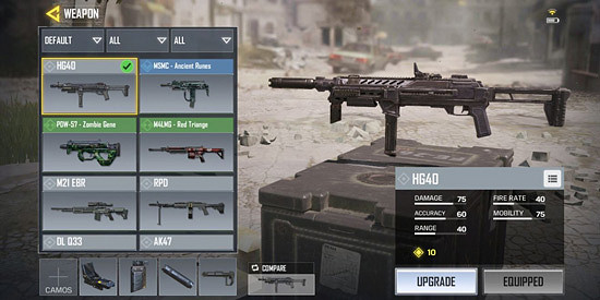 《決勝時刻:Mobile》HG40配件搭配攻略 衝鋒槍HG40配件怎麽搭配 《決勝時刻:Mobile》HG40配件搭配攻略 衝鋒槍HG40配件怎麽搭配