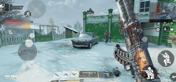 《決勝時刻：Mobile》asval神話武器預覽 中國伺服器asval雙刃劍聖神話武器