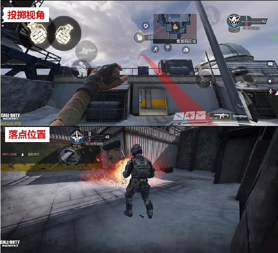 《決勝時刻：Mobile》雪山之巔定點雷位置介紹 雪山之巔定點雷在哪