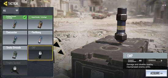 《決勝時刻：Mobile》電磁脈衝手雷怎麽樣 電磁脈衝手雷作用介紹