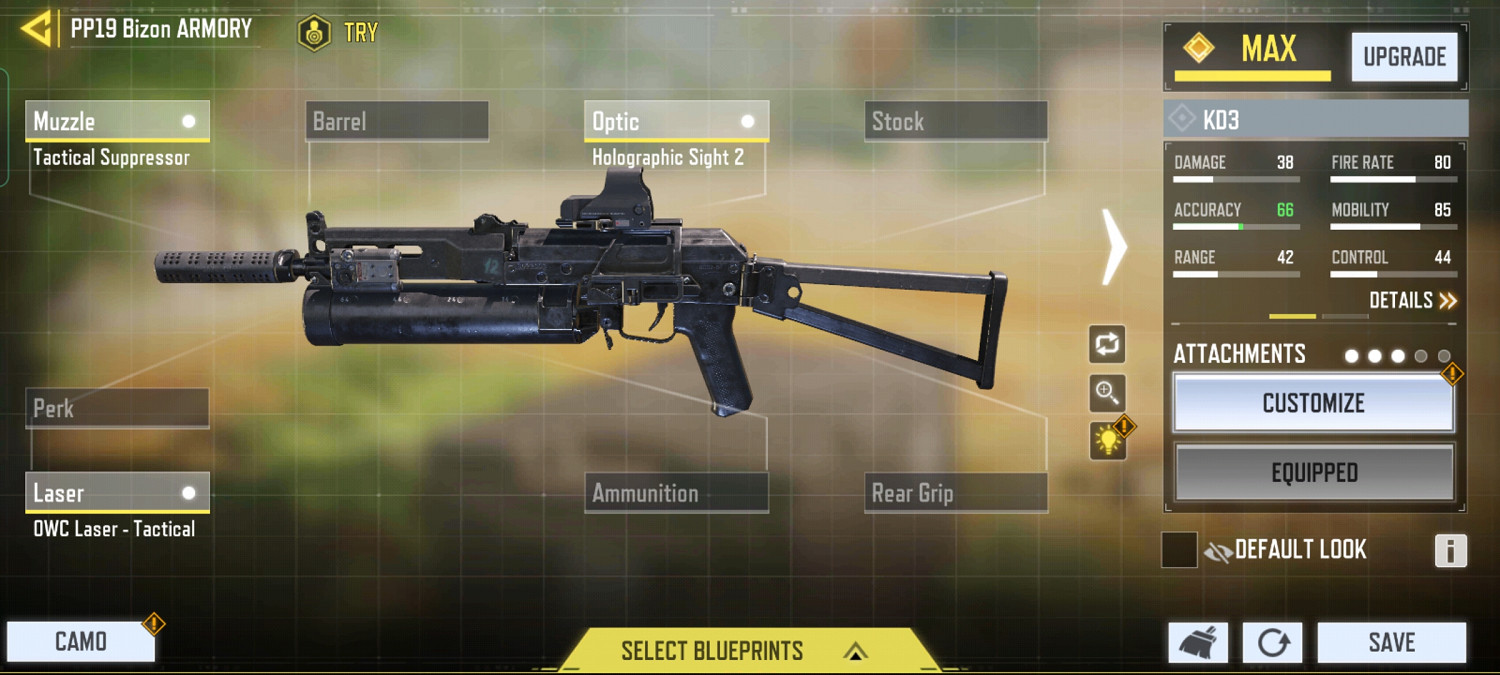 《決勝時刻：Mobile》PP19怎麽樣 新武器野牛衝鋒槍pp19介紹