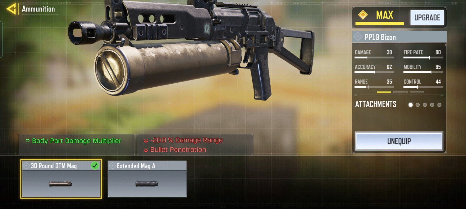 《決勝時刻：Mobile》野牛衝鋒槍怎麽樣 野牛衝鋒槍評測