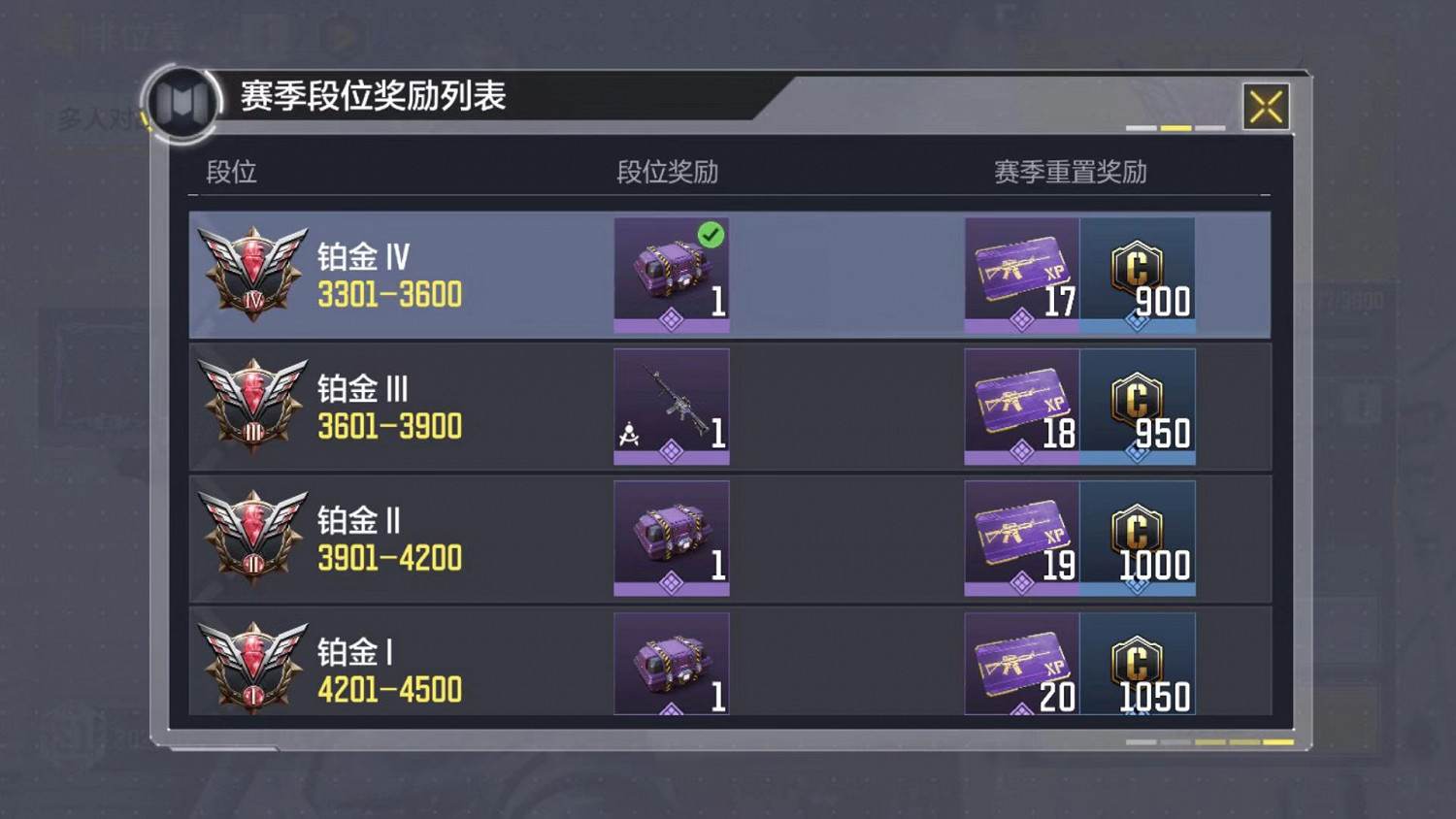 《決勝時刻：Mobile》段位順序圖一覽 段位順序是什麽