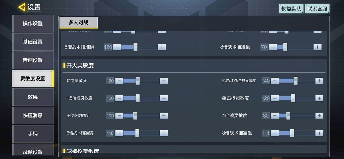 《決勝時刻:Mobile》新手靈敏度設定 新手靈敏度設定推薦 《決勝時刻:Mobile》新手靈敏度設定 新手靈敏度設定推薦