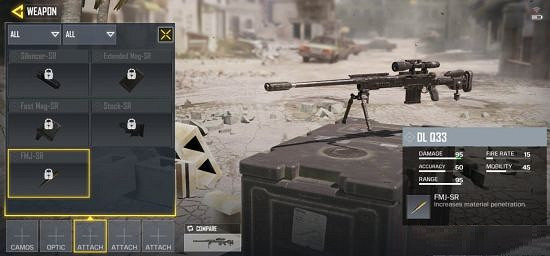 《決勝時刻：Mobile》狙擊槍配件搭配推薦 狙擊槍配件怎麽搭配