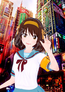 《戀活Sunshine》人物卡涼宮春日分享 涼宮春日怎麽捏？