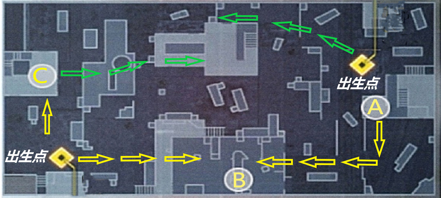 《決勝時刻：Mobile》哈肯後院怎麽玩 哈肯後院據點爭奪攻守路線分享