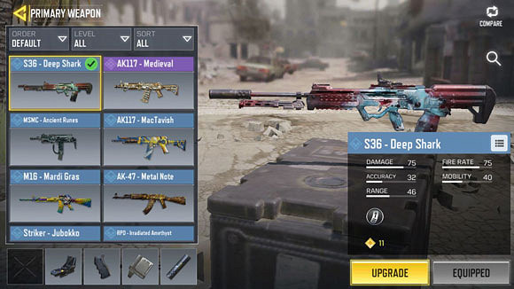 《決勝時刻：Mobile》S36配件怎麽搭配 輕機槍S36配件搭配攻略