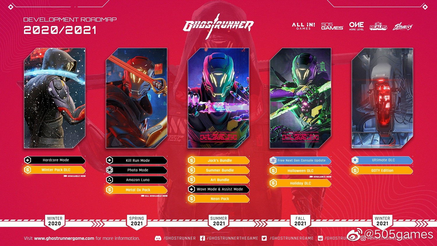 《幽影行者》萬聖節包上線 後續更新計劃公布