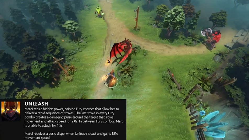 《DOTA2》新英雄瑪西上線 技能展示顛杓2.0? 《DOTA2》新英雄瑪西上線 技能展示顛杓2.0?