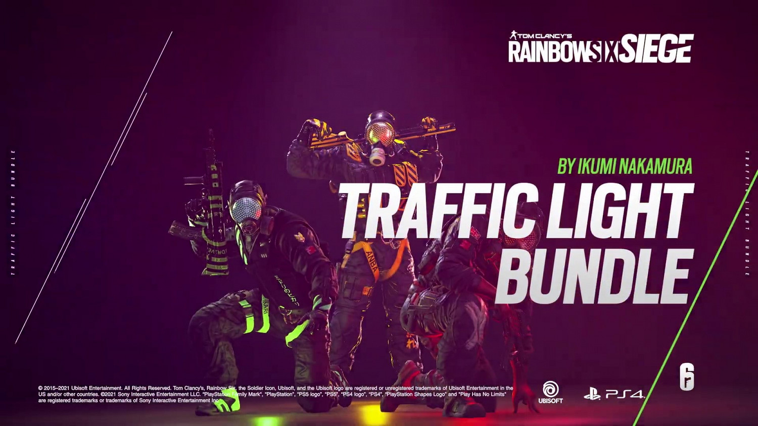 紅燈禁止通行！《虹彩六號：圍攻行動行動》交通路燈包上線