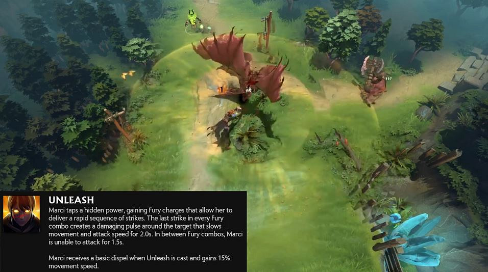 《DOTA2》新英雄瑪西上線 技能展示顛杓2.0? 《DOTA2》新英雄瑪西上線 技能展示顛杓2.0?