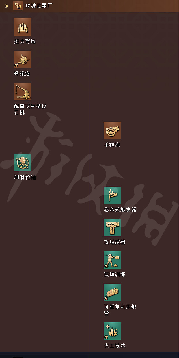 《世紀帝國4》科技樹獨特兵種全國家匯總 全科技樹詳細圖解 《世紀帝國4》科技樹獨特兵種全國家匯總 全科技樹詳細圖解