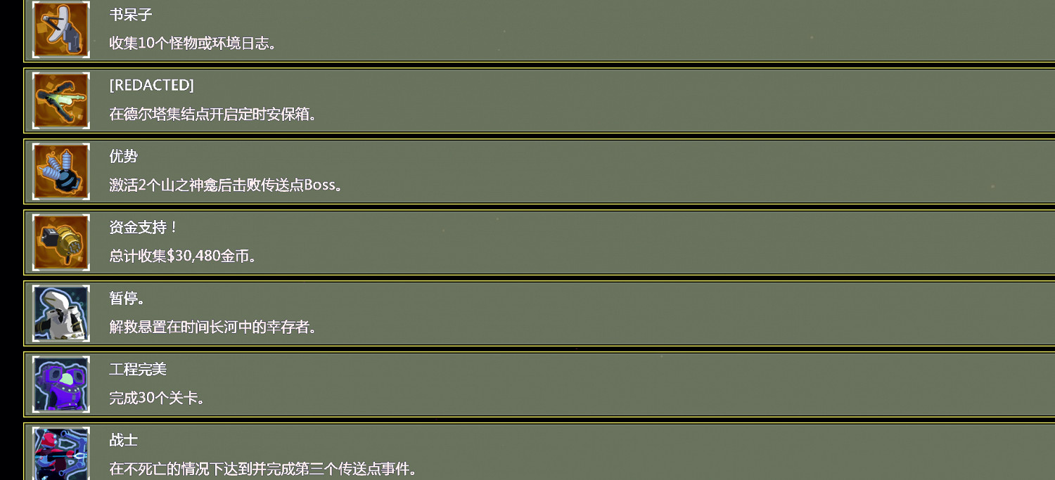 《雨中冒險2》全成就達成方法介紹 全成就解鎖方法 《雨中冒險2》全成就達成方法介紹 全成就解鎖方法