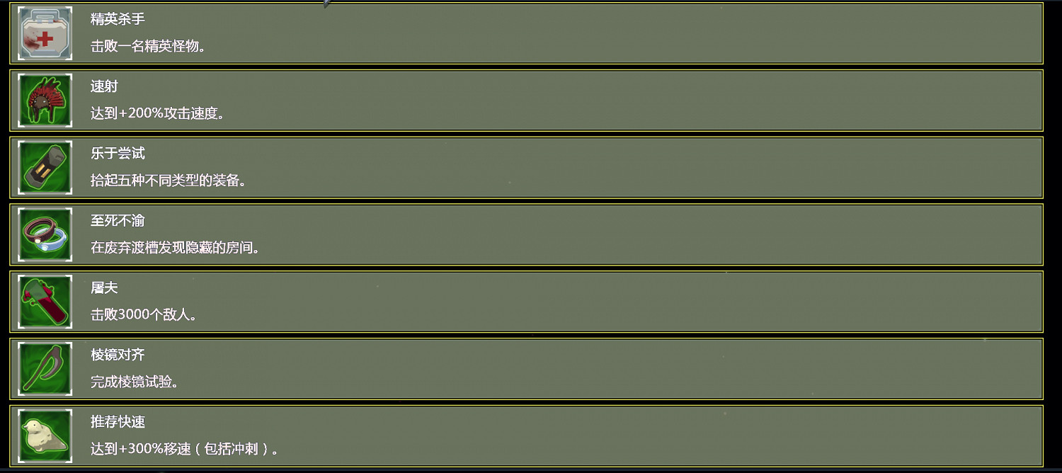 《雨中冒險2》全成就達成方法介紹 全成就解鎖方法 《雨中冒險2》全成就達成方法介紹 全成就解鎖方法