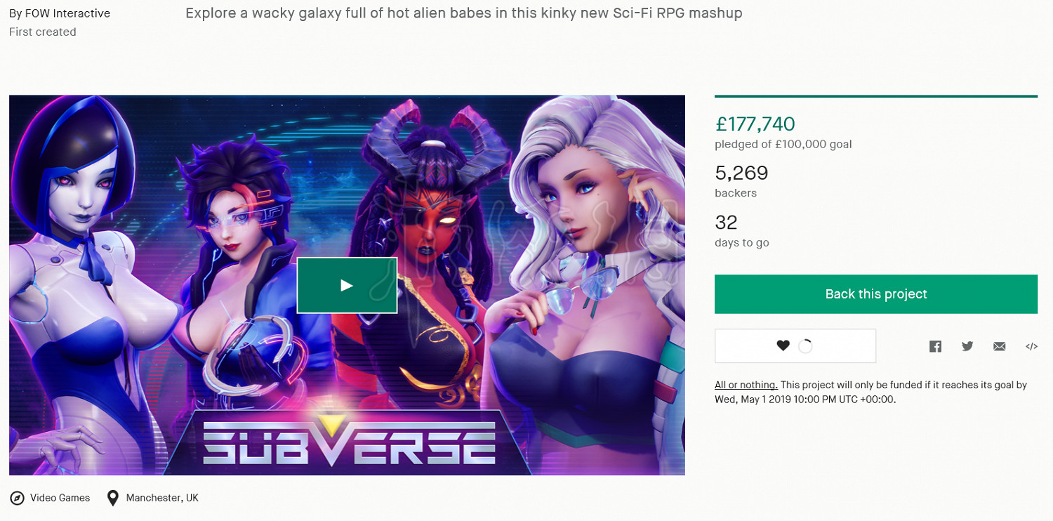 《SUBVERSE》眾籌方法分享 怎麽眾籌? 《SUBVERSE》眾籌方法分享 怎麽眾籌?