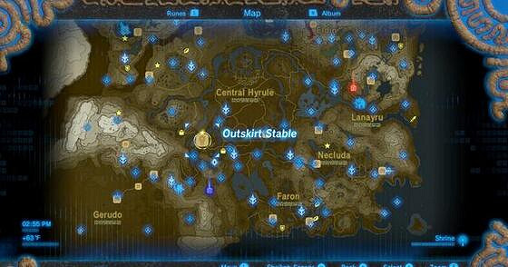 《塞爾達傳說:曠野之息》白馬位置及獲得方法介紹 《塞爾達傳說:曠野之息》白馬位置及獲得方法介紹