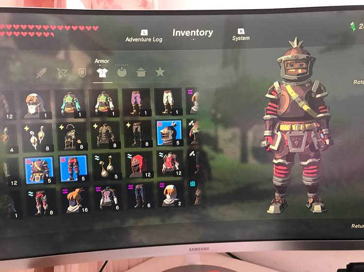 《塞爾達傳說:曠野之息》套裝全收集展示 《塞爾達傳說:曠野之息》套裝全收集展示