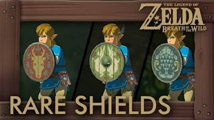 《塞爾達傳說：曠野之息》漁民盾牌及獵人盾牌位置圖解