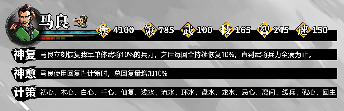 《吞食孔明傳》全武將圖鑒 武將屬性詳解 《吞食孔明傳》全武將圖鑒 武將屬性詳解