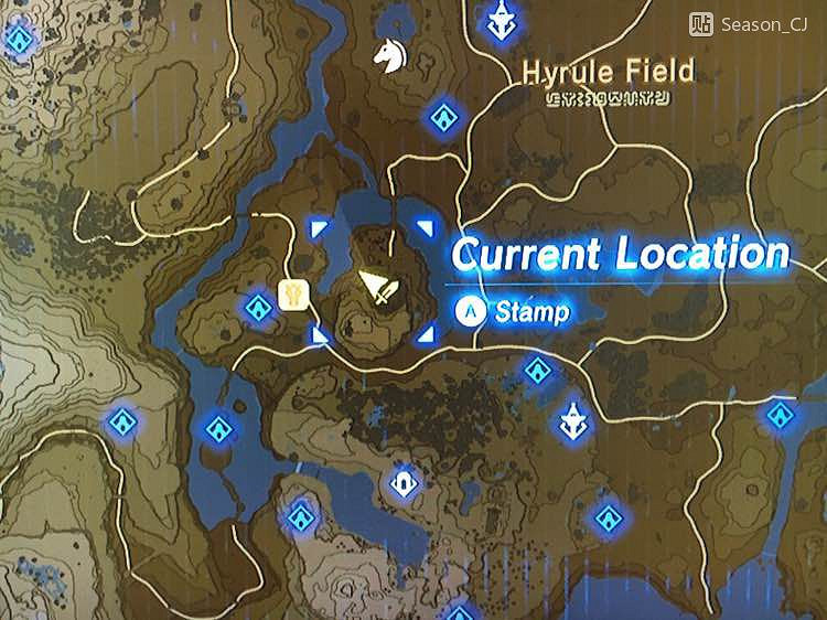 《塞爾達傳說：曠野之息》DLC新物品位置地圖示注大全