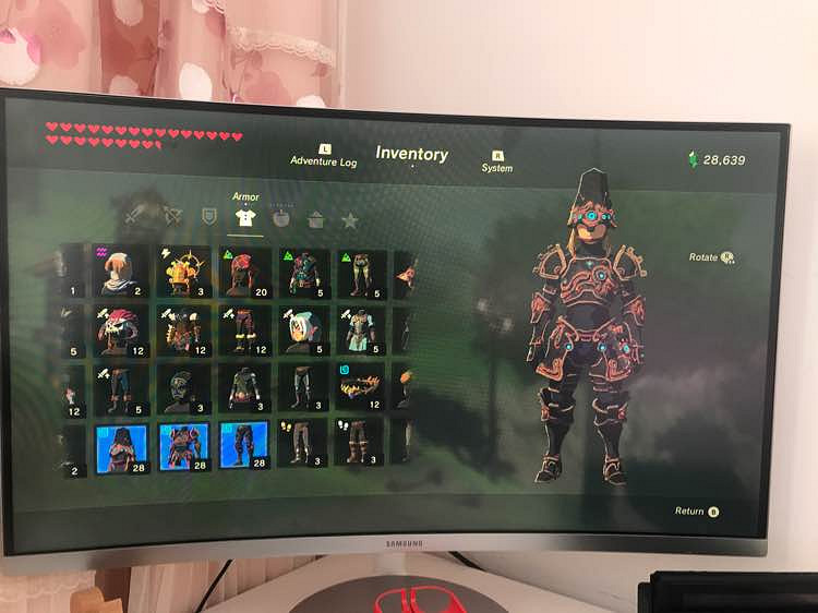 《塞爾達傳說:曠野之息》套裝全收集展示 《塞爾達傳說:曠野之息》套裝全收集展示