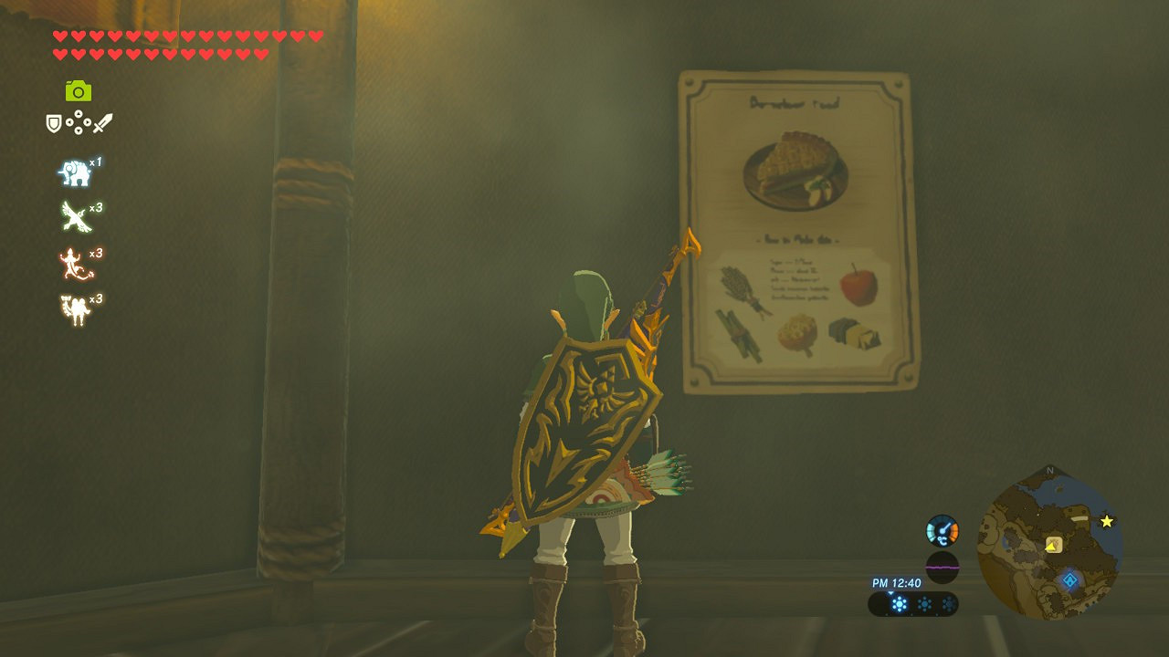 《塞爾達傳說：曠野之息》新手向料理系統圖文攻略