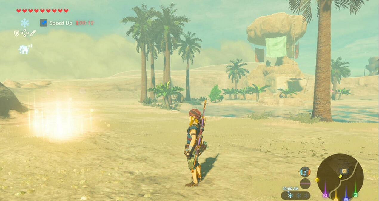 《塞爾達傳說：曠野之息》全回憶地點位置圖及實景圖分享